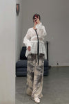 MUTEDANCE floral-dyed silk trousers MD22SS09 PM29